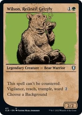 Wilson, Refined Grizzly (Showcase) Foil