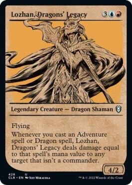 Lozhan, Dragons' Legacy (Showcase) Foil