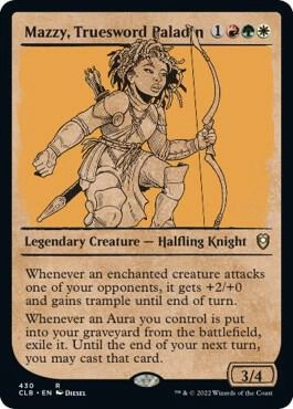 Mazzy, Truesword Paladin (Showcase) Foil