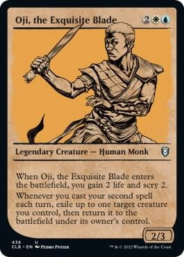 Oji, the Exquisite Blade (Showcase) Foil