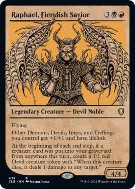 Raphael, Fiendish Savior (Showcase) Foil