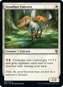 Steadfast Unicorn Foil