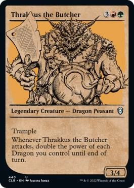Thrakkus the Butcher (Showcase) Foil