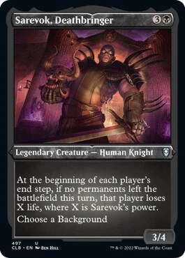 Sarevok, Deathbringer (Foil Etched)