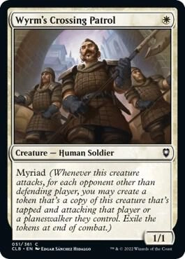 Wyrm's Crossing Patrol Foil