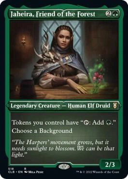 Jaheira, Friend of the Forest (Foil Etched)