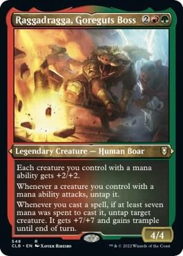 Raggadragga, Goreguts Boss (Foil Etched)