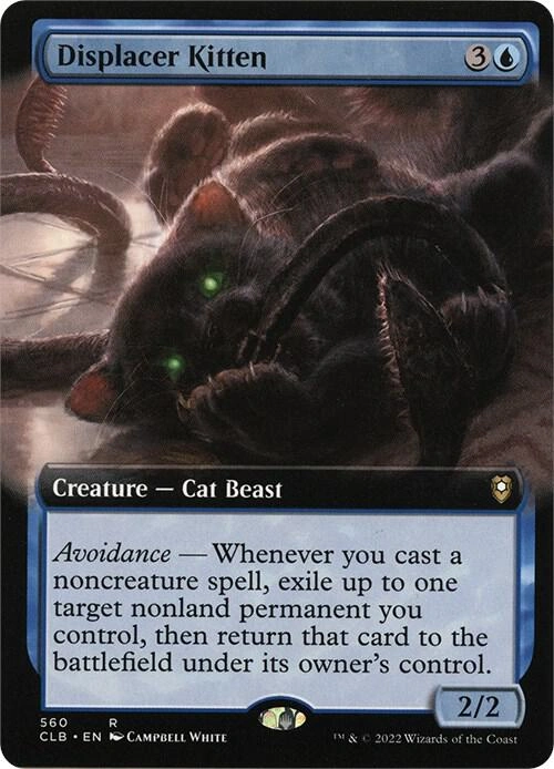 Displacer Kitten (Extended Art) Foil