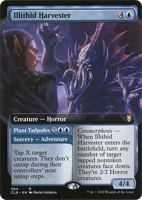 Illithid Harvester (Extended Art) Foil