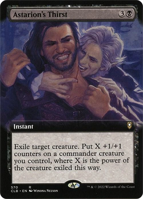 Astarion's Thirst (Extended Art) Foil