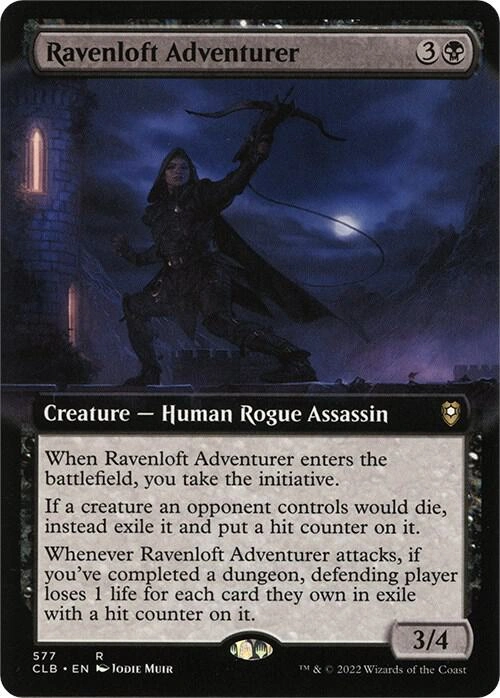 Ravenloft Adventurer (Extended Art) Foil