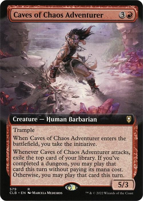 Caves of Chaos Adventurer (Extended Art) Foil