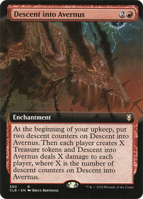 Descent into Avernus (Extended Art) Foil