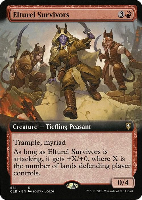 Elturel Survivors (Extended Art) Foil
