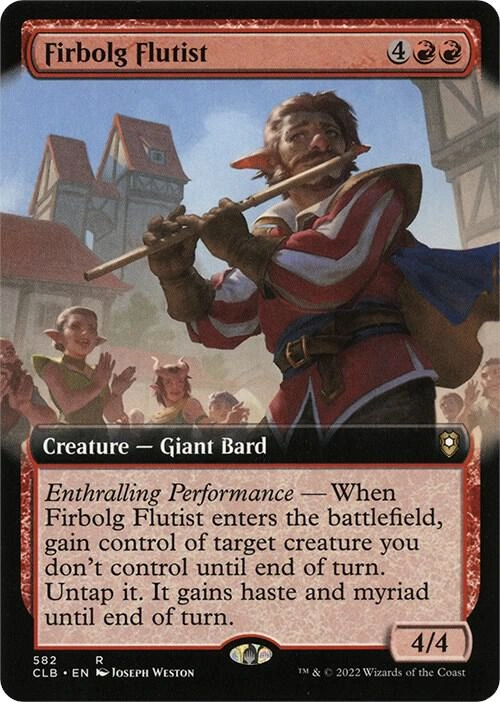 Firbolg Flutist (Extended Art) Foil