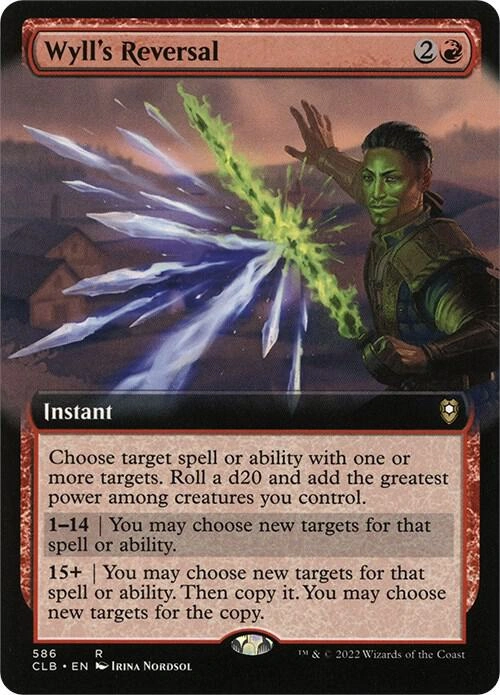 Wyll's Reversal (Extended Art) Foil