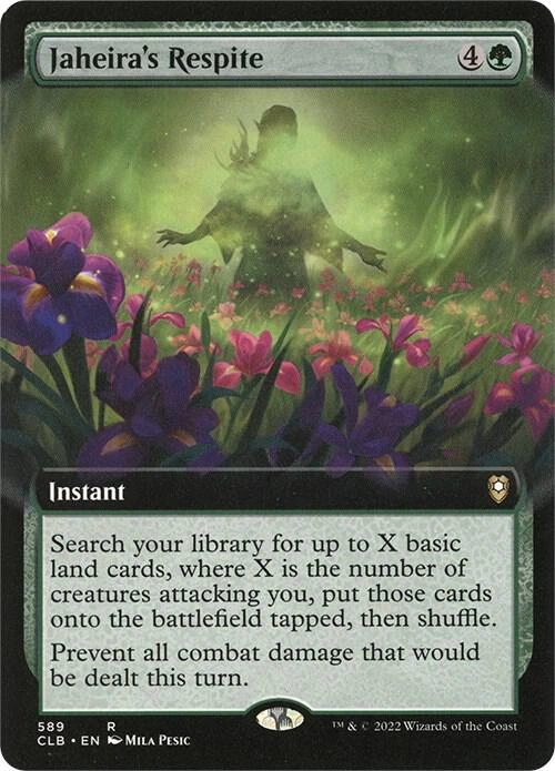 Jaheira's Respite (Extended Art) Foil