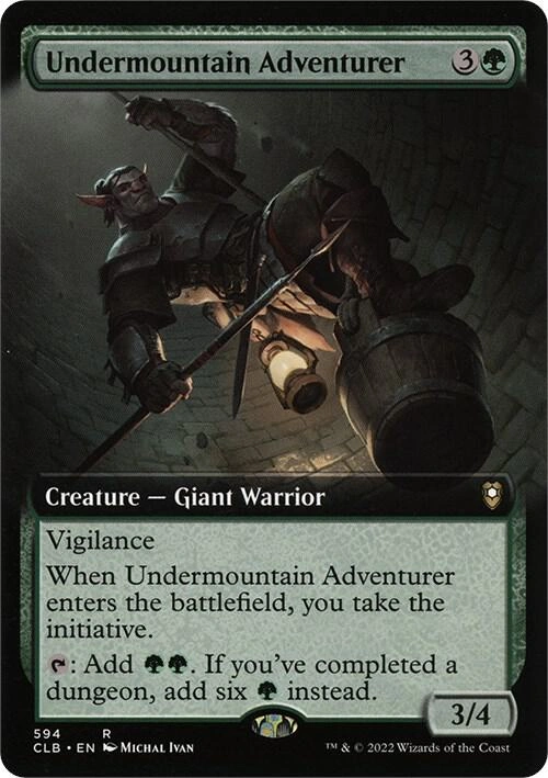 Undermountain Adventurer (Extended Art) Foil