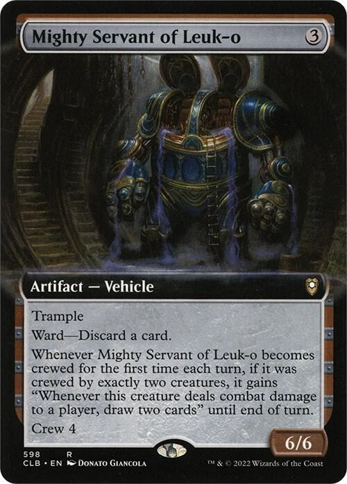 Mighty Servant of Leuk-o (Extended Art) Foil