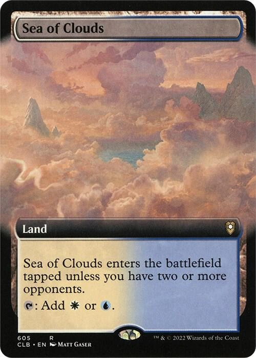Sea of Clouds (Extended Art) Foil