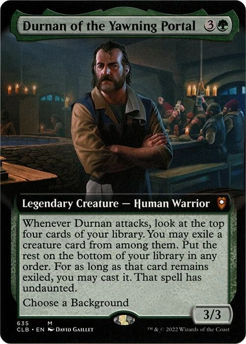 Durnan of the Yawning Portal (Extended Art) Foil