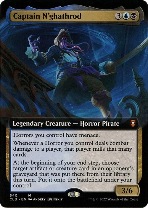 Captain N'ghathrod (Extended Art) Foil
