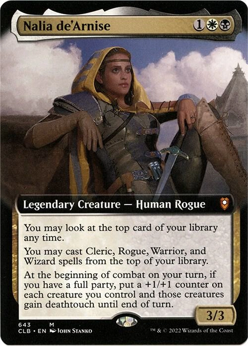 Nalia de'Arnise (Extended Art) Foil