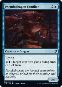 Pseudodragon Familiar Foil