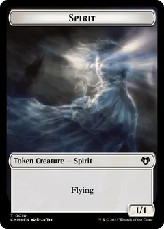 Spirit (0010) // Elemental (0025) Double-Sided Token Foil 10 // 25