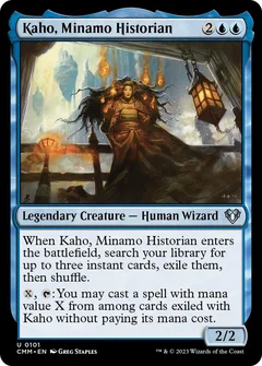 Kaho, Minamo Historian Foil 101