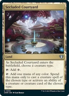 Secluded Courtyard 1030