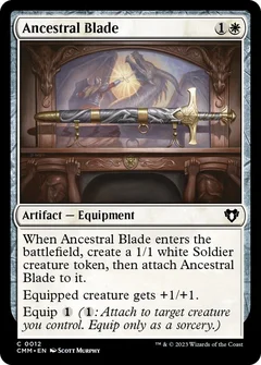 Ancestral Blade Foil 12