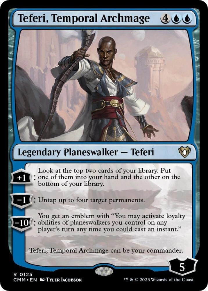 Teferi, Temporal Archmage Foil