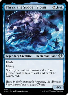 Thryx, the Sudden Storm Foil 127