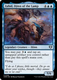 Zahid, Djinn of the Lamp Foil 136