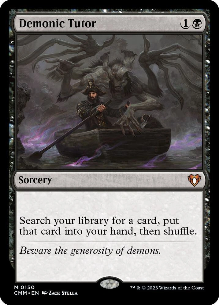 Demonic Tutor Foil