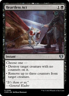Heartless Act Foil 166