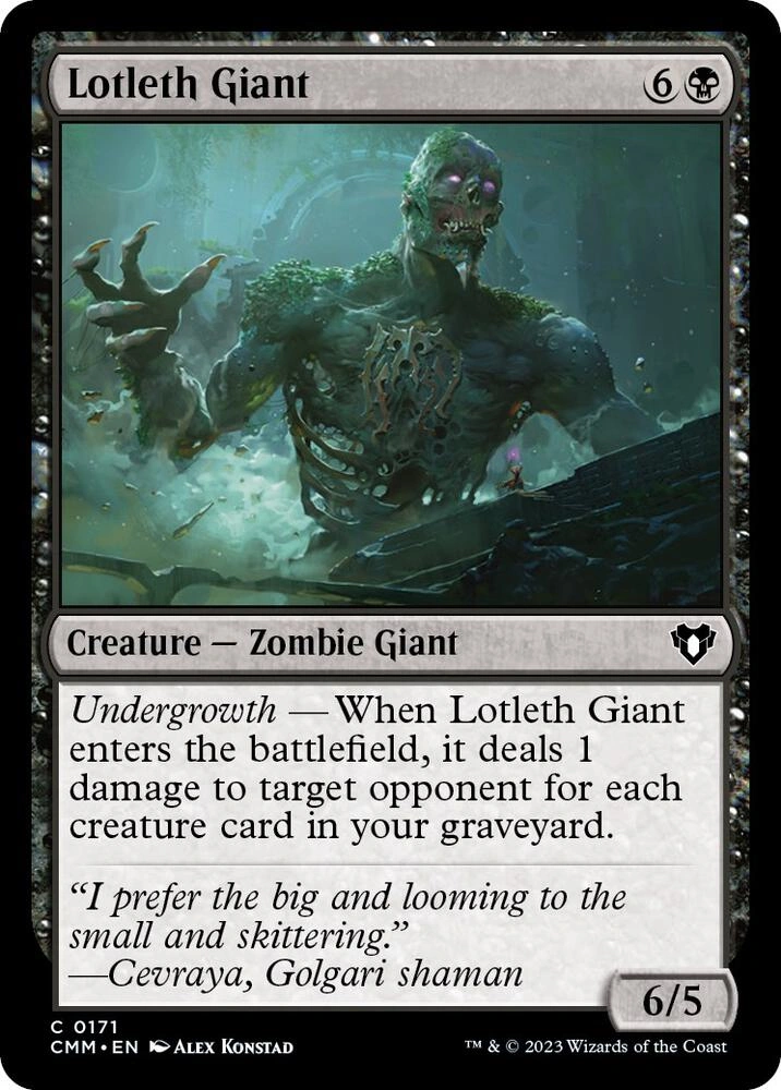 Lotleth Giant Foil