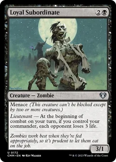 Loyal Subordinate Foil 172