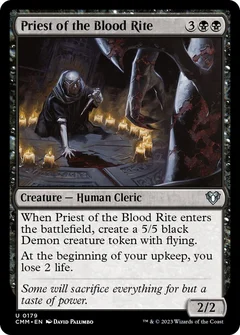 Priest of the Blood Rite Foil 179