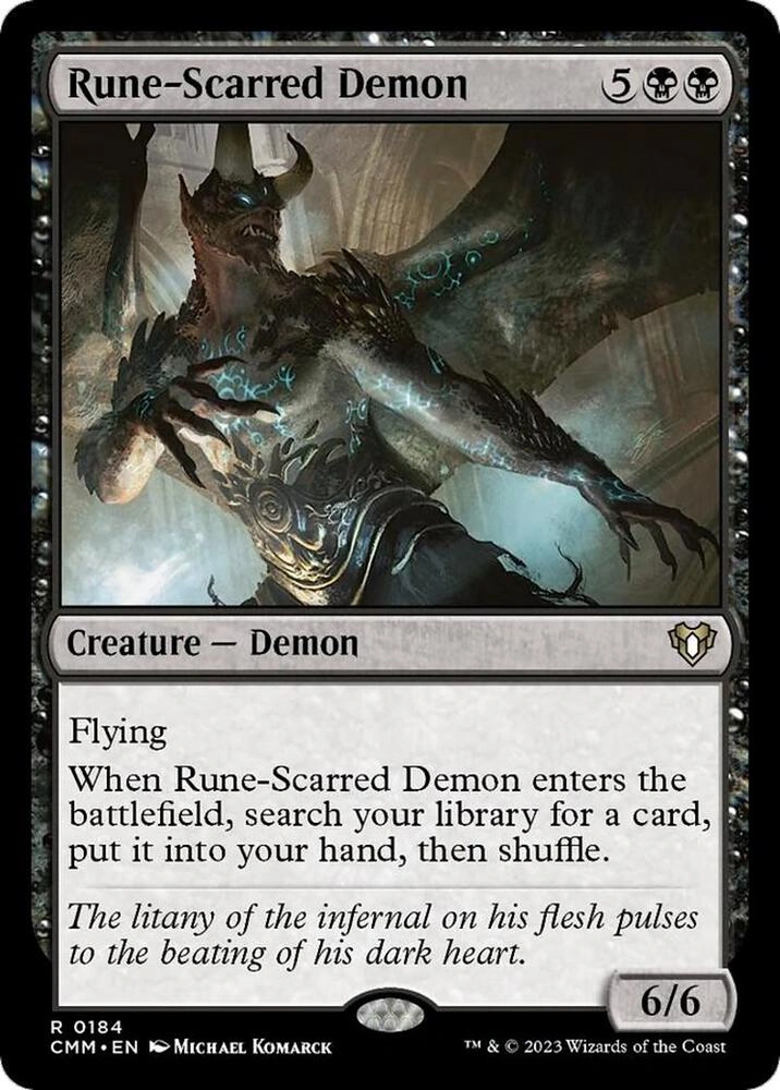 Rune-Scarred Demon Foil