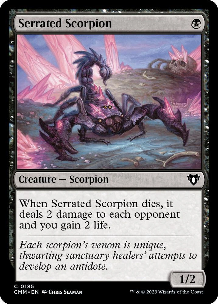 Serrated Scorpion Foil