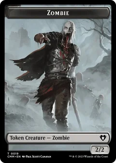 Zombie (0019) // Construct (0042) Double-Sided Token Foil 19 // 42