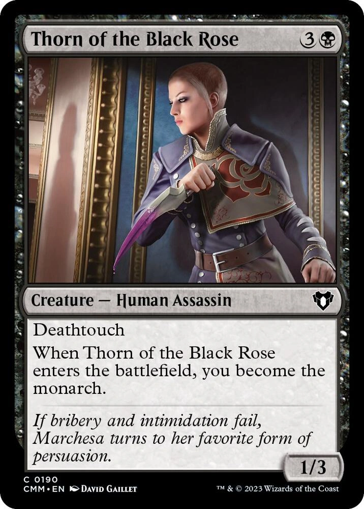 Thorn of the Black Rose Foil