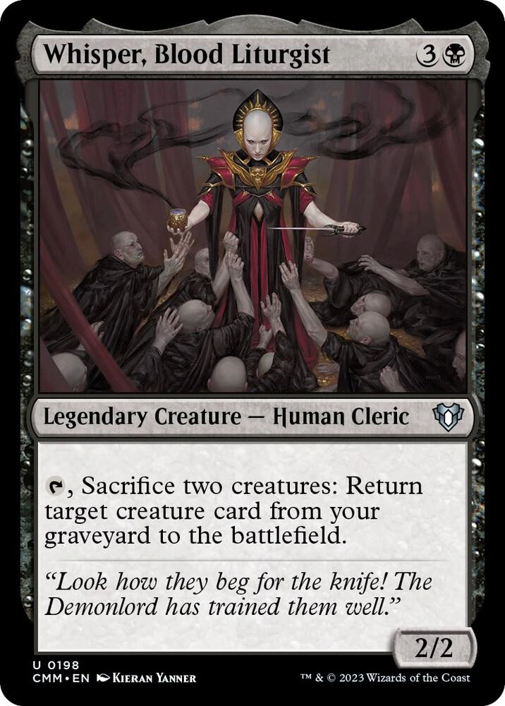 Whisper, Blood Liturgist Foil