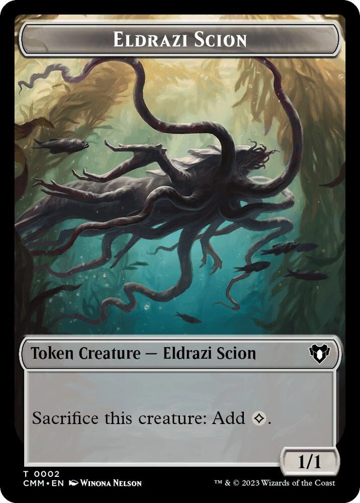 Eldrazi Scion // Thrull Double-Sided Token Foil