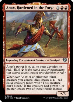 Anax, Hardened in the Forge Foil 204