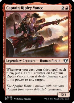 Captain Ripley Vance Foil 209