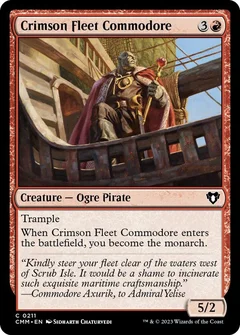 Crimson Fleet Commodore Foil 211