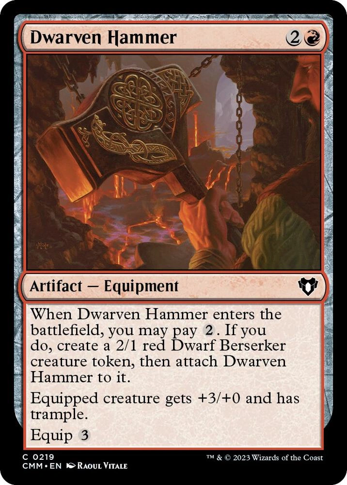 Dwarven Hammer Foil